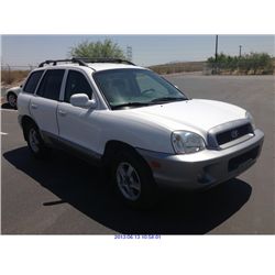 2001 - HYUNDAI SANTA FE