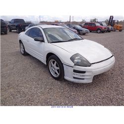 2000 - MITSUBISHI ECLIPSE//RESTORED SALVAGE TITLE