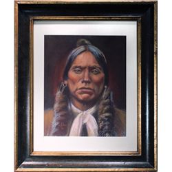 Pastel Indian Painting