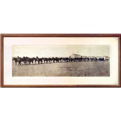 Wagon Train Freighting Photo