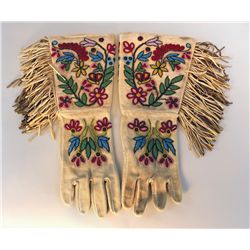 Large Beaded Gauntlets