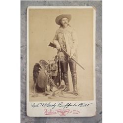 Buffalo Bill Cabinet Card