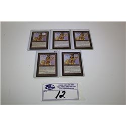 LOT OF 5 LION'S EYE DIAMOND MTG CARDS IN HIGH GRADE