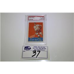 1957 TOPPS #42 GORDIE HOWE PSA GRADED 8 (OC)
