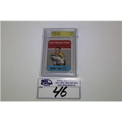 1967-68 CALDER TROPHY BOBBY ORR ACA GRADED 7.5