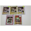 Image 2 : LOT OF 5 BOBBY ORR CARDS- 1972-73 OPC # 58 BOBBY ORR X 3, 1972-73 OPC #129, 1973-74 OPC #30 BOBBY