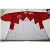 Image 1 : 1972 TEAM CANADA JERSEY SIGNED BY SERGE SAVARD INCLUDES COA SIZE XL