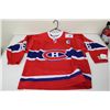 Image 1 : MONTREAL CANADIENS JERSEY SIGNED BY HENRI RICHARD INCLUDES COA SIZE L