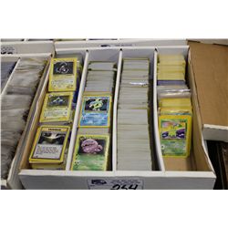 PARTIAL 3200 COUNT BOX OF POKEMON CARDS