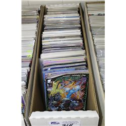 LONG BOX OF ASSORTED COMICS