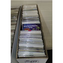 LONG BOX OF ASSORTED COMICS