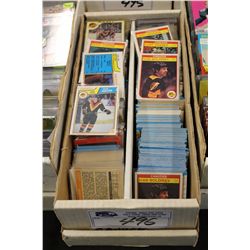 PARTIAL 1600 COUNT BOX OF ASSORTED SPORTS CARDS