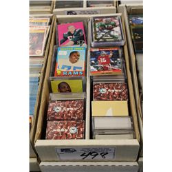 PARTIAL 1600 COUNT BOX OF ASSORTED SPORTS CARDS