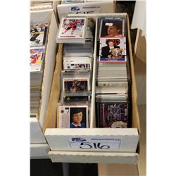 PARTIAL 1600 COUNT BOX OF ASSORTED SPORTS CARDS