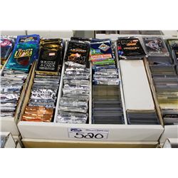 PARTIAL 3200 COUNT BOX OF ASSORTED SPORTS CARDS