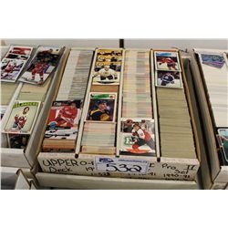 PARTIAL 3200 COUNT BOX OF ASSORTED SPORTS CARDS