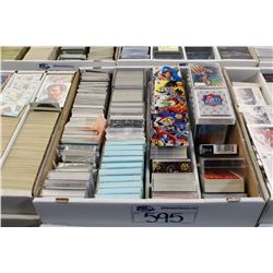 PARTIAL 3200 COUNT BOX OF ASSORTED SPORTS CARDS