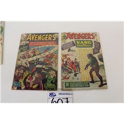 AVENGERS #7 & #8 *FIRST APPEARANCE OF KANG IN LOW GRADE