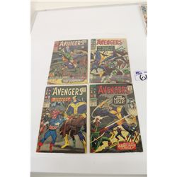 AVENGERS #31, #32, #33, #34