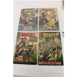 AVENGERS #39, #40, #41, #42