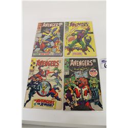 AVENGERS #51, #52, #53, #54