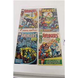 AVENGERS #71, #72, #73, #75