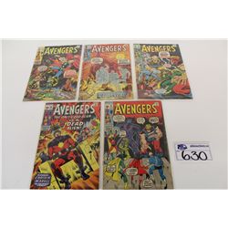 AVENGERS #84, #85, #86, #89, #91