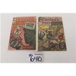 FANTASTIC FOUR #16, #17 COMPLETE AND STRUCTURALLY SOUND LOWER GRADE