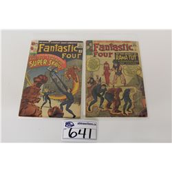 FANTASTIC FOUR #18, #19- 2 SMALL TEARS ON COVER, COMPLETE AND STRUCTURALLY SOUND LOWER GRADE