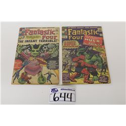 FANTASTIC FOUR #24 & #25 SOLID LOWER GRADE