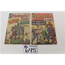 FANTASTIC FOUR #26 & #27 SOLID LOWER GRADE