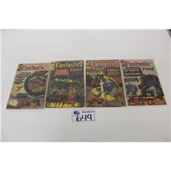 FANTASTIC FOUR #38, #39, #40, #41 SOLID LOWER GRADE