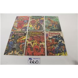 FANTASTIC FOUR #77, #78, #79, #80, #81, #82 SOLID COPIES IN MID TO HIGH MID GRADE