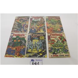 FANTASTIC FOUR #83, #84, #85, #86, #87, #88 SOLID COPIES IN MID TO HIGH MID GRADE