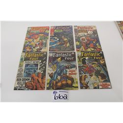 FANTASTIC FOUR #89, #90, #91, #92, #93, #94, #95 SOLID COPIES IN MID TO HIGH MID GRADE