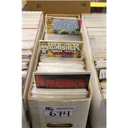 LONG BOX OF ASSORTED COMICS