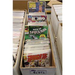 LONG BOX OF ASSORTED COMICS