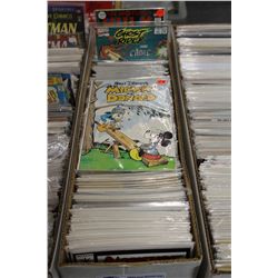 LONG BOX OF ASSORTED COMICS