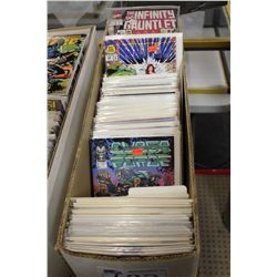 LONG BOX OF ASSORTED COMICS