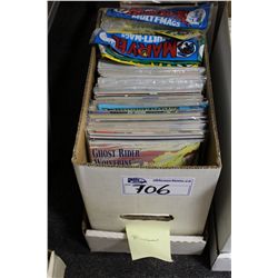 SHORT BOX OF ASSORTED COMICS