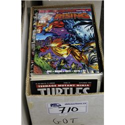 SHORT BOX OF ASSORTED COMICS