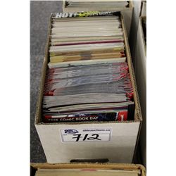 SHORT BOX OF ASSORTED COMICS
