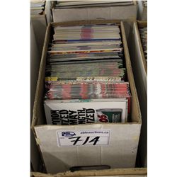 SHORT BOX OF ASSORTED COMICS