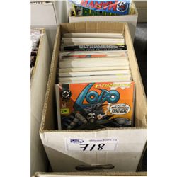 SHORT BOX OF ASSORTED COMICS