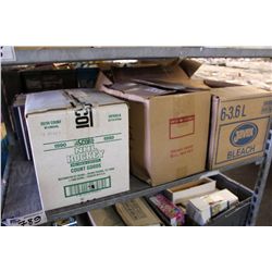 SHELF LOT OF ASSORTED SPORTS CARDS NEW IN BOX