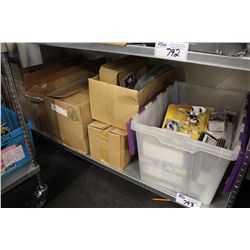 SHELF LOT OF ASSORTED NEW SPORT AND NON SPORT CARDS