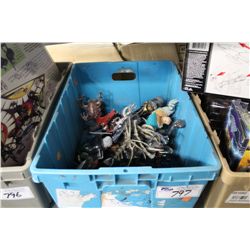 BIN OF APPROX 10 MEDIUM SIZE SPAWN FIGURES