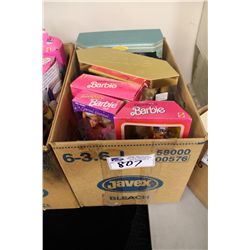 LOT OF 5 1990'S BARBIE'S NEW IN BOX