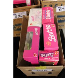 LOT OF 5 1990'S BARBIE'S NEW IN BOX