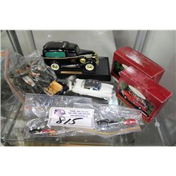 LOT OF DIE CAST AND SMALL FIGURES